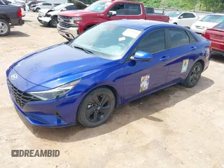 2021 Hyundai Elantra SEL z VIN KMHLS4AG2MU196155, wystawiony jako IAAI lot #42299936 z przebiegiem 103 747 mil mil oraz . Historia ofert i sprzedaży dostępna na DreamBid. Obrazek 2.