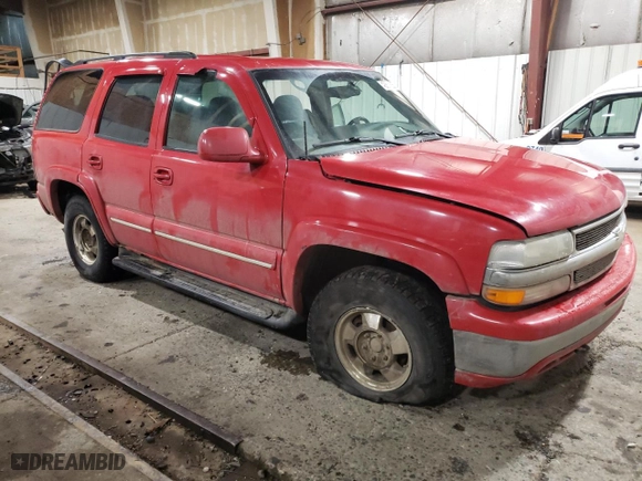 2002 Chevrolet Tahoe LT with VIN 1GNEK13Z12J312414, listed as a Copart auction lot 43833825 with 0 mi miles and Salvage Title. Bid and sale history available at carsss.com. Image 4.