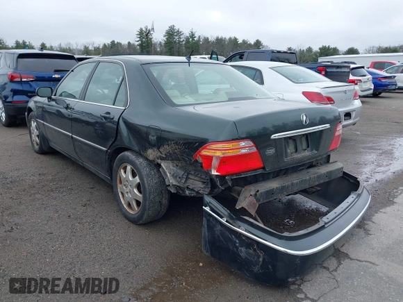 2002 Acura RL with VIN JH4KA96542C005442, listed as a IAAI auction lot 41951402 with 211,734 mi miles. Bid and sale history available at carsss.com. Image 6.