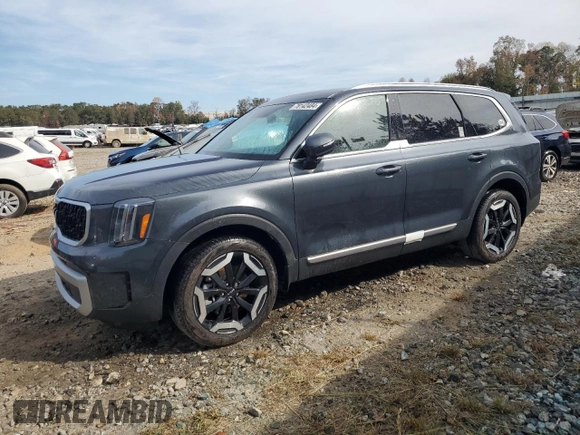 2024 Kia Telluride EX with VIN 5XYP34GC2RG425904, listed as a Copart auction lot 78142484 with 9,696 mi miles and Salvage Title. Bid and sale history available at DreamBid. Image 1.