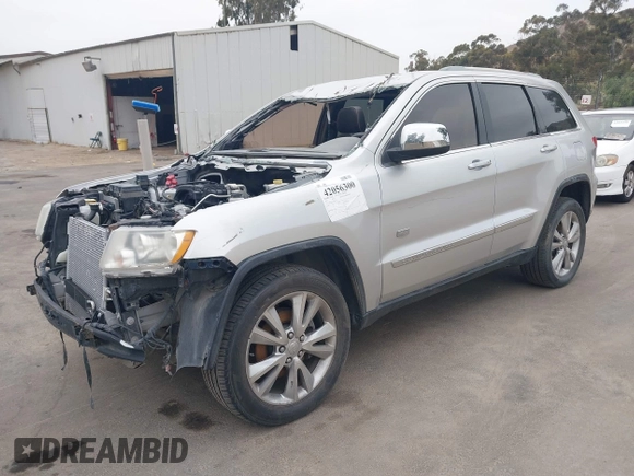 2011 Jeep Grand Cherokee Laredo with VIN 1J4RS4GG1BC646719, listed as a IAAI auction lot 42056300 with Not Provided miles and . Bid and sale history available at DreamBid. Image 2.