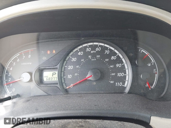 2012 Toyota Sienna with VIN 5TDZK3DC8CS190719, listed as a IAAI auction lot 41983695 with 68,377 mi miles and . Bid and sale history available at DreamBid. Image 7.
