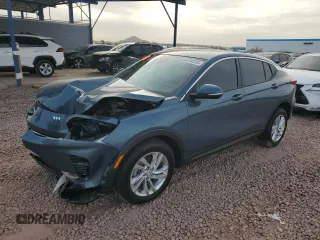 2025 Buick Envista Preferred with VIN KL47LAEP3SB037627, listed as a Copart auction lot 44704235 with 90 mi miles and Salvage Title. Bid and sale history available at carsss.com. Image 1.