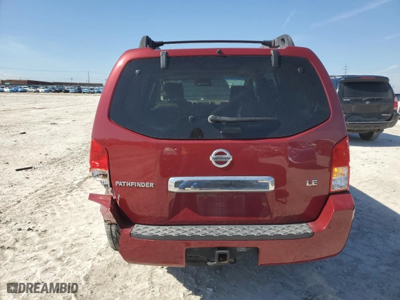2007 Nissan Pathfinder S with VIN 5N1AR18U77C644039, listed as a Copart auction lot 45287525 with 129,923 mi miles and Salvage Title. Bid and sale history available at carsss.com. Image 6.