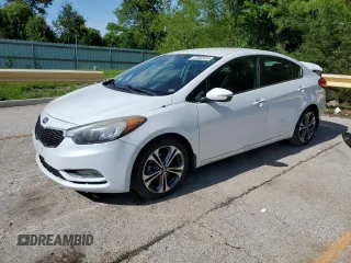 2016 Kia Forte EX z VIN KNAFX4A84G5481446, wystawiony jako Copart lot #57650435 z przebiegiem 136 965 mil mil oraz Szkoda całkowita • Salvage title. Historia ofert i sprzedaży dostępna na DreamBid. Obrazek 1.