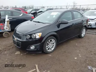 2012 Chevrolet Sonic LT with VIN 1G1JC5SH0C4129096, listed as a IAAI auction lot 42023621 with 45,517 mi miles and . Bid and sale history available at DreamBid. Image 17.