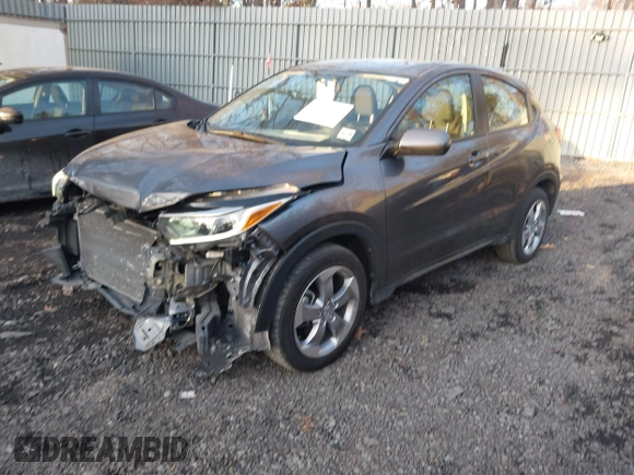 2021 Honda HR-V LX with VIN 3CZRU5H3XMM734410, listed as a IAAI auction lot 41441387 with 63,055 mi miles. Bid and sale history available at carsss.com. Image 17.