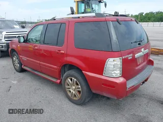 2009 Mercury Mountaineer Premier with VIN 4M2EU38E59UJ02051, listed as a IAAI auction lot 42755590 with 143,632 mi miles and . Bid and sale history available at DreamBid. Image 3.
