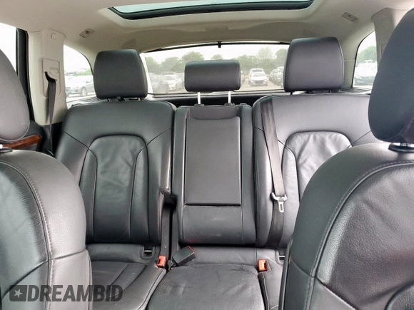 2015 Audi Q7 Premium Plus with VIN WA1LGAFE2FD023602, listed as a Copart auction lot 53737705 with 102,395 mi miles and Salvage Title. Bid and sale history available at DreamBid. Image 10.