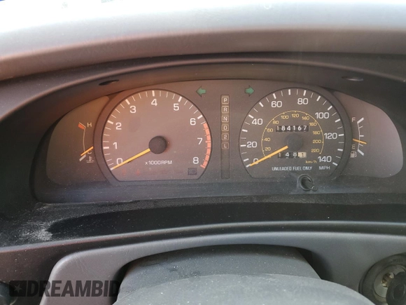 1995 Toyota Camry LE with VIN 4T1GK12E5SU858787, listed as a Copart auction lot 89400945 with 184,167 mi miles and Clean Title. Bid and sale history available at carsss.com. Image 9.