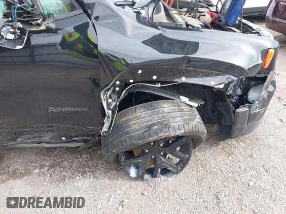 2023 Jeep Renegade Altitude with VIN ZACNJDE12PPP31090, listed as a IAAI auction lot 41805310 with 12,559 mi miles and . Bid and sale history available at DreamBid. Image 12.