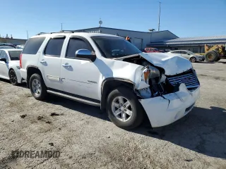 2014 GMC Yukon SLT with VIN 1GKS2CE05ER200523, listed as a Copart auction lot 80029144 with 183,669 mi miles and Salvage Title. Bid and sale history available at DreamBid. Image 4.