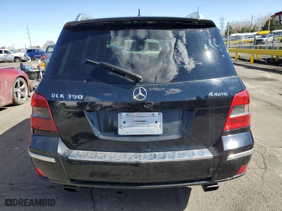 2010 Mercedes-Benz GLK-Class GLK 350 with VIN WDCGG8HB9AF339850, listed as a Copart auction lot 46699535 with NaN miles and Salvage Title. Bid and sale history available at carsss.com. Image 6.