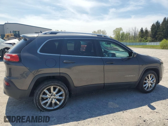 2017 Jeep Cherokee Limited z VIN 1C4PJLDB5HW521958, wystawiony jako Copart lot #56603665 z przebiegiem 129 357 mil mil oraz Czysty tytuł • Clean title. Historia ofert i sprzedaży dostępna na DreamBid. Obrazek 3.