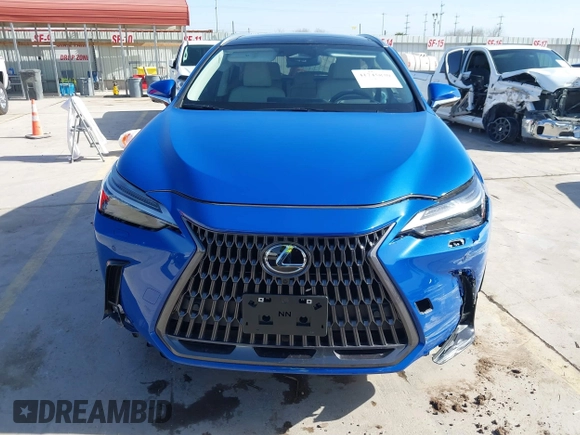 2025 Lexus NX with VIN JTJHGCEZ5S2020093, listed as a IAAI auction lot 41745830 with 6,003 mi miles. Bid and sale history available at carsss.com. Image 13.