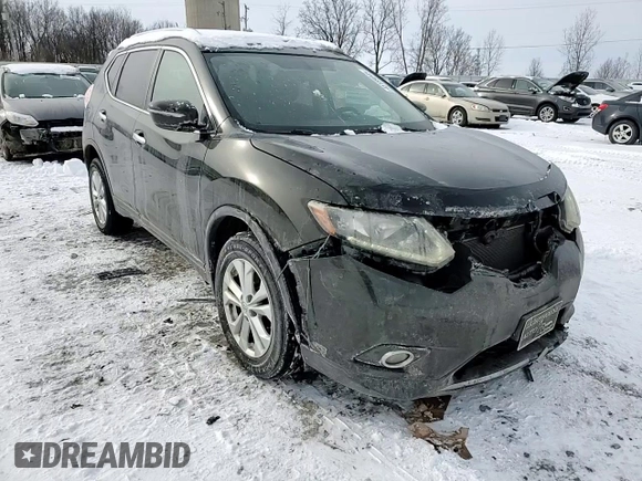 2015 Nissan Rogue SL with VIN 5N1AT2MV2FC830513, listed as a Copart auction lot 45189045 with Not Provided miles and Salvage Title. Bid and sale history available at carsss.com. Image 11.