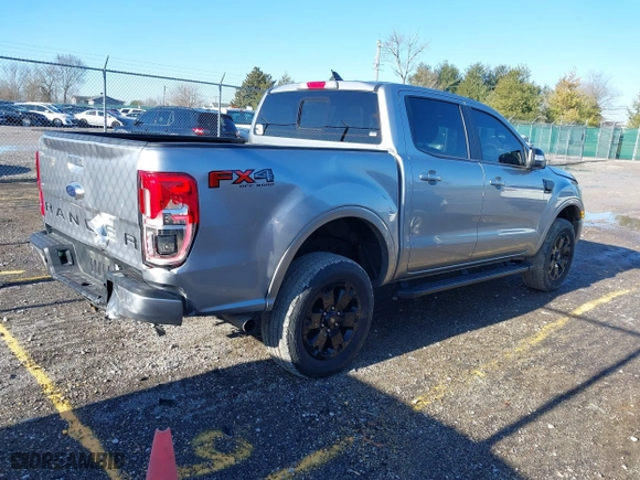 2020 Ford Ranger XL with VIN 1FTER4FH0LLA38055, listed as a IAAI auction lot 41611228 with 100,269 mi miles. Bid and sale history available at carsss.com. Image 4.