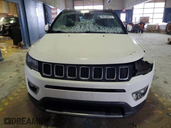 2019 Jeep Compass Limited с VIN 3C4NJCCB2KT725851, выставлен на аукционе Copart как лот 88759015 с пробегом 46 164 миль миль и Списание • Salvage title. История ставок и продаж доступна на DreamBid. Изображение 5.