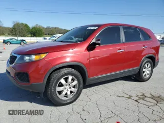 2011 Kia Sorento LX with VIN 5XYKT3A1XBG007320, listed as a Copart auction lot 52484165 with 163,512 mi miles and Clean Title. Bid and sale history available at DreamBid. Image 1.