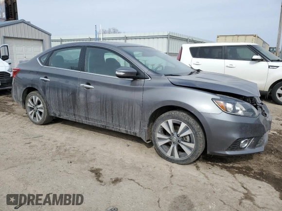 2019 Nissan Sentra SV with VIN 3N1AB7AP5KY243172, listed as a Copart auction lot 45392645 with 65,920 mi miles and Salvage Title. Bid and sale history available at DreamBid. Image 4.