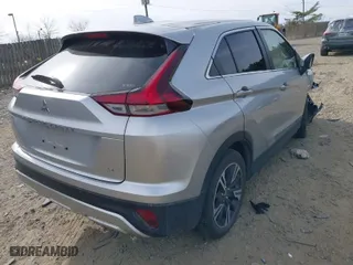 2023 Mitsubishi Eclipse Cross SE with VIN JA4ATWAA6PZ029041, listed as a IAAI auction lot 41829070 with 42,363 mi miles. Bid and sale history available at carsss.com. Image 4.