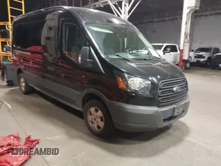 2017 Ford Transit with VIN 1FTYR2CM3HKB02007, listed as a IAAI auction lot 42561063 with 114,638 mi miles and . Bid and sale history available at DreamBid. Image 1.