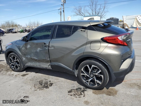 2021 Toyota C-HR LE with VIN JTNKHMBX2M1118596, listed as a Copart auction lot 50576925 with 43,152 mi miles and Salvage Title. Bid and sale history available at carsss.com. Image 2.