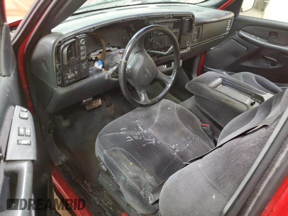 1999 GMC Sierra 1500 SLE with VIN 1GTEK14T0XZ524653, listed as a Copart auction lot 50188635 with Not Provided miles and Clean Title. Bid and sale history available at DreamBid. Image 8.