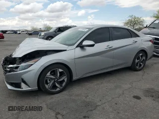2023 Hyundai Elantra Limited z VIN 5NPLP4AG6PH091106, wystawiony jako Copart lot #55783445 z przebiegiem 18 283 mil mil oraz Szkoda całkowita • Salvage title. Historia ofert i sprzedaży dostępna na DreamBid. Obrazek 1.