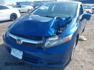 2012 Honda Civic EX-L with VIN 19XFB2F90CE300378, listed as a IAAI auction lot 41875204 with Not Provided miles and . Bid and sale history available at DreamBid. Image 6.