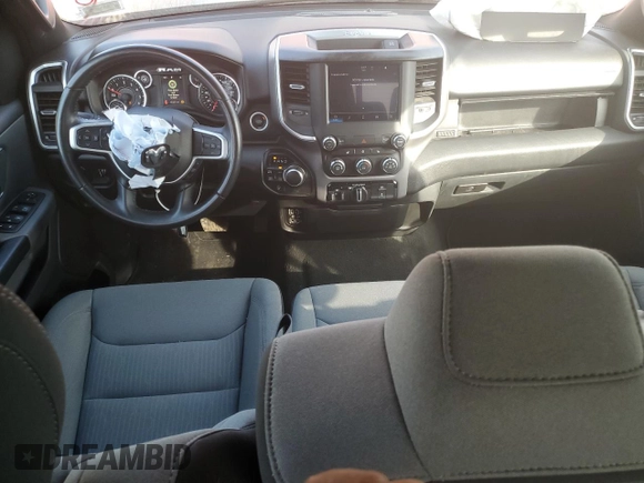 2023 Ram 1500 Big Horn with VIN 1C6SRFBTXPN535513, listed as a Copart auction lot 67712654 with 41,251 mi miles and Salvage Title. Bid and sale history available at carsss.com. Image 8.