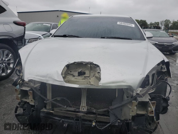 2015 Chevrolet Impala LS with VIN 2G1WA5E33F1125085, listed as a Copart auction lot 58492845 with 166,064 mi miles and Salvage title. Bid and sale history available at DreamBid. Image 5.