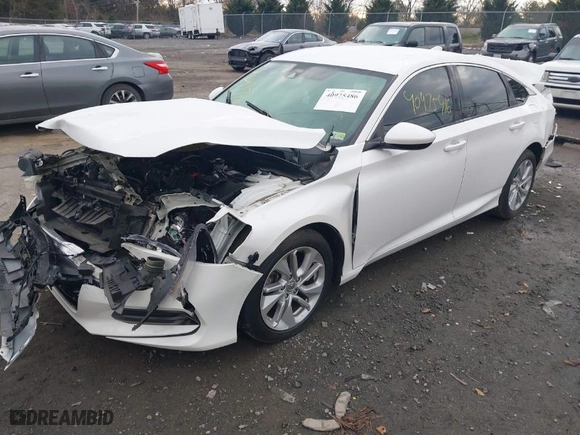 2018 Honda Accord Sedan LX 1.5T with VIN 1HGCV1F10JA231787, listed as a IAAI auction lot 40975486 with NaN miles. Bid and sale history available at carsss.com. Image 2.