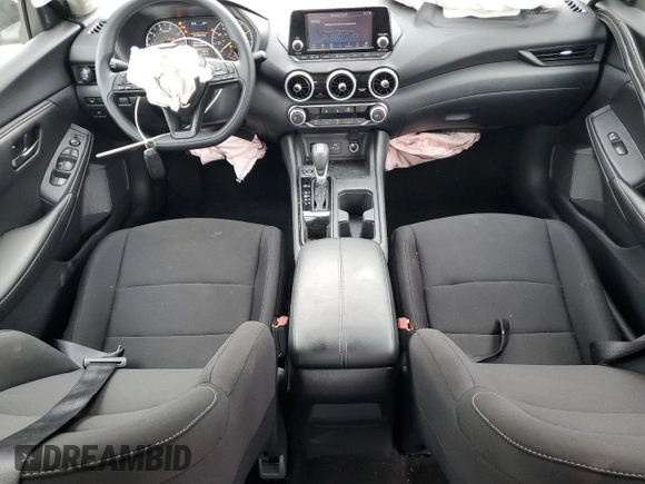 2025 Nissan Sentra S z VIN 3N1AB8BV4SY222249, wystawiony jako Copart lot #51528465 z przebiegiem 10 066 mil mil oraz Szkoda całkowita • Salvage title. Historia ofert i sprzedaży dostępna na DreamBid. Obrazek 8.