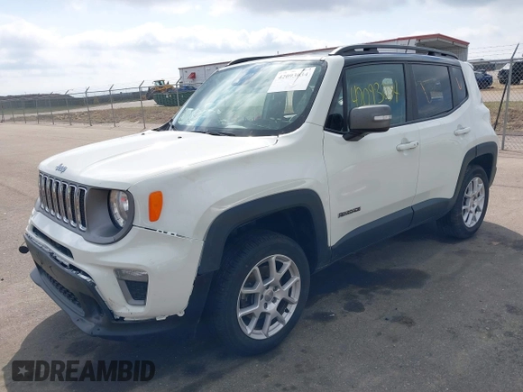2021 Jeep Renegade Limited with VIN ZACNJDD15MPM49765, listed as a IAAI auction lot 42093034 with 62,031 mi miles and . Bid and sale history available at DreamBid. Image 17.