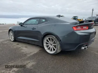 2016 Chevrolet Camaro 2SS with VIN 1G1FH1R78G0192988, listed as a Copart auction lot 54676575 with 19,319 mi miles and Salvage title. Bid and sale history available at DreamBid. Image 2.