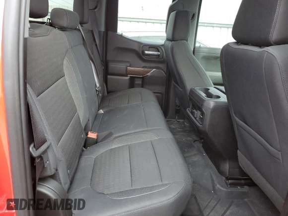 2019 Chevrolet Silverado 1500 RST with VIN 1GCRYEED5KZ230298, listed as a Copart auction lot 82813134 with 57,280 mi miles and Salvage Title. Bid and sale history available at DreamBid. Image 10.