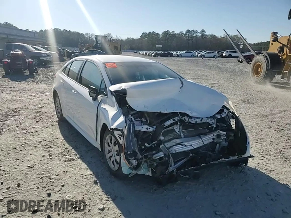 2023 Toyota Corolla LE z VIN 5YFB4MDEXPP024378, wystawiony jako Copart lot #49137835 z przebiegiem Nie podano mil oraz Szkoda całkowita • Salvage title. Historia ofert i sprzedaży dostępna na DreamBid. Obrazek 10.
