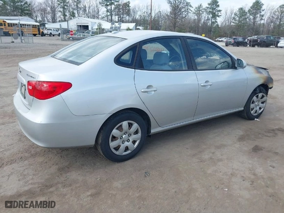 2008 Hyundai Elantra GLS with VIN KMHDU46D68U390576, listed as a IAAI auction lot 41842709 with 1 mi miles. Bid and sale history available at carsss.com. Image 4.