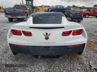 2017 Chevrolet Corvette 2LT with VIN 1G1YD2D77H5100579, listed as a Copart auction lot 58973455 with Not provided miles and Salvage title. Bid and sale history available at DreamBid. Image 6.