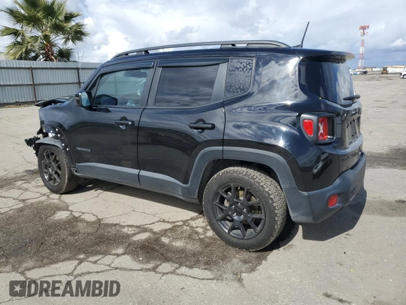 2019 Jeep Renegade Altitude with VIN ZACNJBBB6KPK55064, listed as a Copart auction lot 45586795 with 93,698 mi miles and Salvage Title. Bid and sale history available at DreamBid. Image 2.