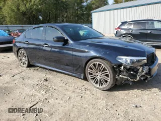 2018 BMW 5 Series 530i z VIN WBAJA5C5XJWA36332, wystawiony jako Copart lot #47810135 z przebiegiem 131 011 mil mil oraz Szkoda całkowita • Salvage title. Historia ofert i sprzedaży dostępna na DreamBid. Obrazek 4.