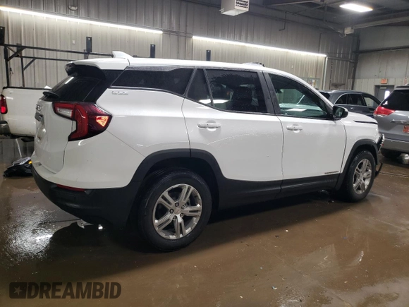 2022 GMC Terrain SLE with VIN 3GKALMEVXNL295534, listed as a Copart auction lot 50086645 with 75,152 mi miles and Salvage Title. Bid and sale history available at carsss.com. Image 3.