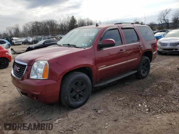 2011 GMC Yukon SLE with VIN 1GKS2AE00BR206598, listed as a Copart auction lot 47629575 with 86,500 mi miles and Salvage Title. Bid and sale history available at carsss.com. Image 1.
