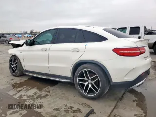 2016 Mercedes-Benz GLE 450 AMG z VIN 4JGED6EB7GA019409, wystawiony jako Copart lot #47245745 z przebiegiem 131 274 mil mil oraz Tytuł czysty. Historia ofert i sprzedaży dostępna na DreamBid. Obrazek 2.