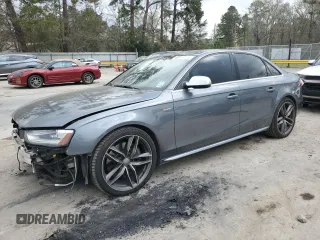 2013 Audi S4 Prestige with VIN WAUKGAFL1DA063911, listed as a Copart auction lot 49174775 with 125,379 mi miles and Salvage Title. Bid and sale history available at carsss.com. Image 1.