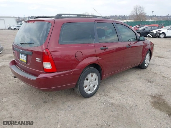 2006 Ford Focus SE with VIN 1FAFP36N76W133098, listed as a IAAI auction lot 41847337 with 117,371 mi miles. Bid and sale history available at carsss.com. Image 4.