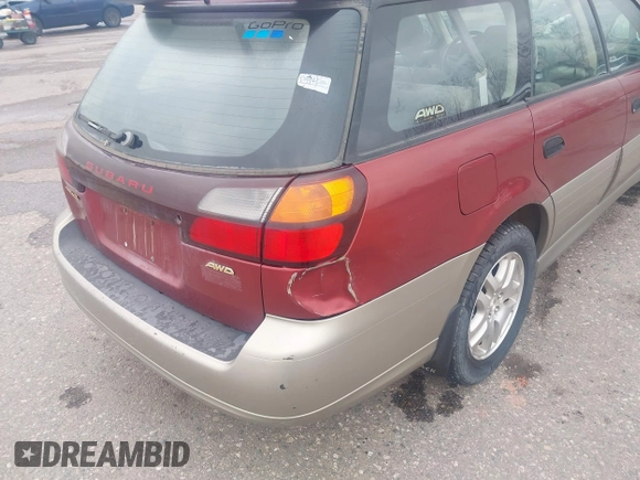 2002 Subaru Legacy Outback with VIN 4S3BH675X26627987, listed as a IAAI auction lot 41921621 with 114,981 mi miles and . Bid and sale history available at DreamBid. Image 6.