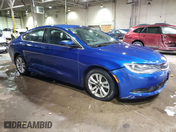 2017 Chrysler 200 Touring with VIN 1C3CCCFB1HN512206, listed as a Copart auction lot 45004365 with 123,797 mi miles and Clean Title. Bid and sale history available at carsss.com. Image 4.