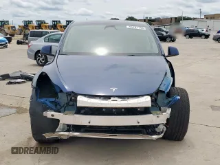 2024 Tesla Model Y Long Range with VIN 7SAYGDEE2RF986014, listed as a Copart auction lot 55791145 with 12,344 mi miles and Salvage title. Bid and sale history available at DreamBid. Image 5.